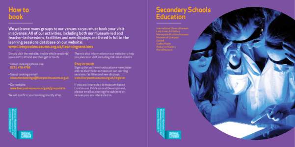 How to book Secondary Schools Education