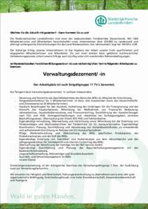 Möchten Sie die Zukunft mit gestalten? – Dann kommen Sie zu uns! Die Niedersächsischen Landesforsten sind einer der bedeutendsten Forstbetriebe Deutschlands. Mit 1300 Mitarbeiterinnen und Mitarbeitern bewirtschaftet 