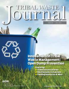 Journal TRIBAL WASTE ISSUE 8 | JULY[removed]Innovations in Tribal