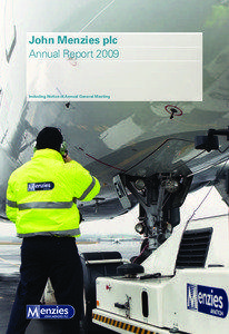John Menzies plc Annual Report 2009