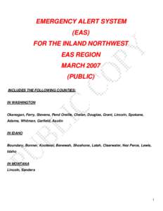 Inland Northwest EAS Plan