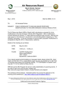 Air pollution in California / Environment / California Air Resources Board / Zero-emissions vehicle / Atmosphere / Zero emission / California Environmental Protection Agency / Zev / Air pollution / Emission standards / Environment of California / Green vehicles