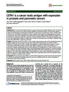 Centrosome / DNA methylation / Cancer / Gene expression / Cell culture / Biology / Pathology / Prostate cancer