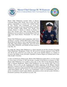 Year of birth missing / Gendarmerie / Command Master Chief Petty Officer / Frank A. Welch / Charles W. Bowen / United States Coast Guard / Military organization / Military