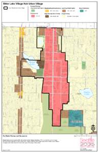 Seattle DPD - Draft Urban Village Map - Bitter Lake