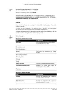 GREATER DANDENONG PLANNING SCHEME[removed]C80  SCHEDULE 5 TO THE SPECIAL USE ZONE