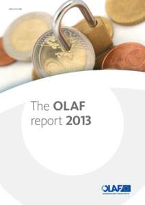 ISSN[removed]The OLAF report 2013  Europe Direct is a service to help you find answers