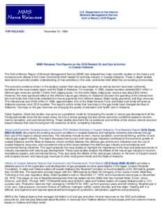 United States / Bureau of Ocean Energy Management /  Regulation and Enforcement / Law / Natural gas / Oil and gas law in the United States / Outer Continental Shelf / Offshore oil and gas in the United States / Offshore drilling on the US Atlantic coast / Energy in the United States / Petroleum in the United States / Deepwater Horizon oil spill