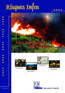 Bulletin de liaison n°23 - Juillet 2009  Sites internet : Banque de données sur les incendies de forêts en région méditerranéenne en France : http://www.promethee.com