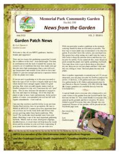 Euclid Community Garden Newsletter vol 2 issue 6.pub