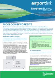 Microsoft Word - Wooloowin Worksite Newsletter Final.DOC