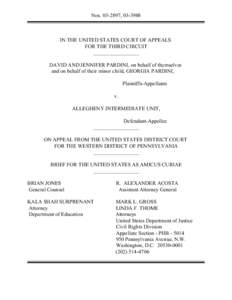 Pardini v. Allegheny Intermediate Unit -- Brief as Amicus