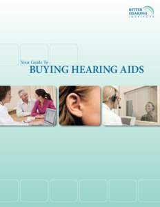 1  Your Guide To Buying Hearing Aids