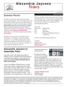 Alexandria Jaycees  News June 2004