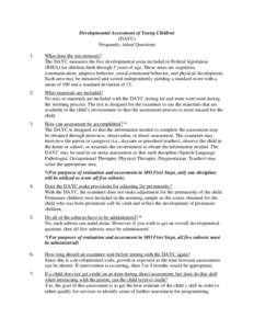 Microsoft Word - DAYC FAQ from Pro Ed - Missouri version