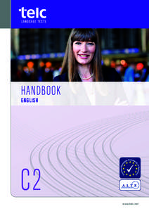 HANDBOOK ENGLISH C2 www.telc.net