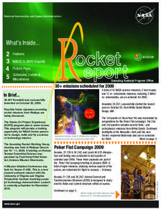 Mesquito / Poker Flat Research Range / Sounding rockets / Suborbital spaceflight / Wallops Flight Facility / Spaceflight / Space / Transport / Rocketry