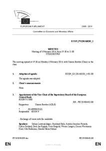 [removed]EUROPEAN PARLIAMENT Committee on Economic and Monetary Affairs  ECON_PV(2014)0203_1