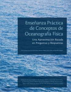 Enseñanza Práctica de Conceptos de Oceanografía Física Una Aproximación Basada en Preguntas y Respuestas Por Lee Karp-Boss, Emmanuel Boss, Herman Weller, James Loftin, and Jennifer Albright