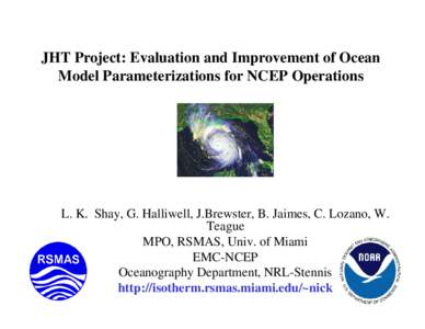 Oceanic Impacts of Hurricane Intensity