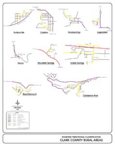 Arterial road / Nevada / Las Vegas – Paradise – Pahrump combined statistical area / Logandale / Nevada State Route 160 / Interstate 15 in Nevada