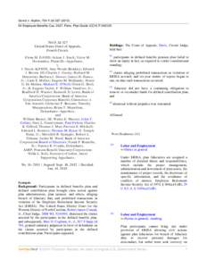 David v. Alphin, 704 F.3dEmployee Benefits Cas. 2437, Pens. Plan Guide (CCH) P 24012X 704 F.3d 327 United States Court of Appeals, Fourth Circuit.