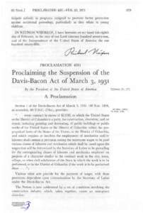 Wage / Bacon / Food and drink / 71st United States Congress / Davis–Bacon Act