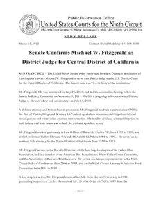 NEWS RELEASE March 15, 2012