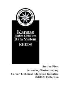 Kansas Post-Secondary Database