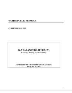 Learning / Teaching / Balanced literacy / Applied linguistics / Shared reading / Guided reading / Literature circle / Phonics / Literacy / Education / Reading / Behavior