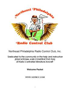 Northeast Philadelphia Radio Control Club, Inc. 