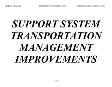 United States / Federal Highway Administration / Louisiana Department of Transportation and Development / Delaware