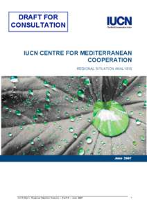 Microsoft Word - IUCN Med - Situation Analysis -June[removed]Draft 6.doc