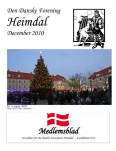 Den Danske Forening  Heimdal DecemberJul i Lyngby 2009