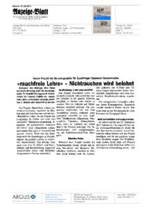 Datum: [removed]11111 Anzeige-Blatt für die Gemeinden Gais-Bühler