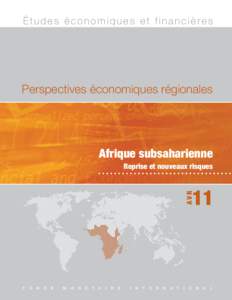 Perspectives économiques régionales : Afrique subsaharienne -- Reprise et nouveaux risques; Avril 2011.