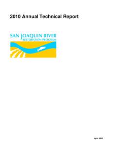 2010 Annual Technical Report  April 2011 Table of Contents 1.0