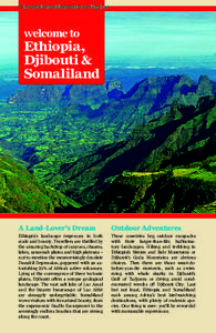 ©Lonely Planet Publications Pty Ltd  Welcome to Ethiopia, Djibouti &