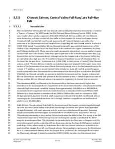 Public Draft, Bay Delta Conservation Plan: Chapter 5, Effects Analysis