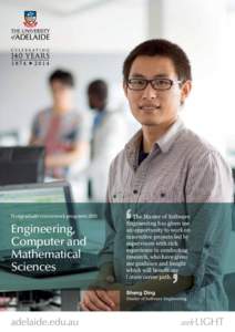 Postgraduate coursework programs[removed]Engineering, Computer and Mathematical Sciences