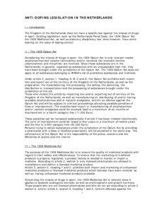 Microsoft Word - Dutch_Legislation_Concerning_Doping_Jan_2007.doc