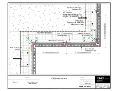 VT02 - ALUM. EXTRUDED CARRIER TRACK TILE MODULE PER DESIGN  SCLP/ECLP - NBK CLIP,