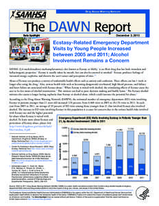 Drug Abuse Warning Network  The DAWN Report December 3, 2013