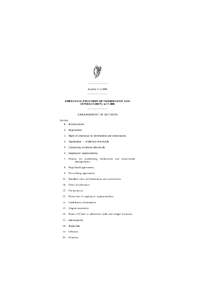 ———————— Number 9 of 2006 ———————— EMPLOYEES (PROVISION OF INFORMATION AND CONSULTATION) ACT 2006 ————————