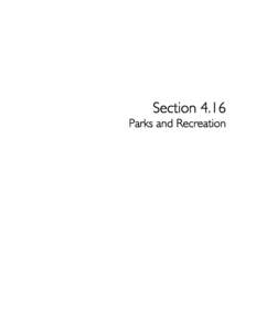 SectionParks and Recreation Subsequent Environmental Impact Report