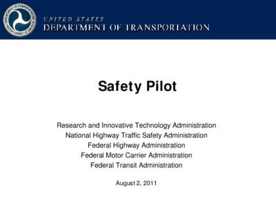 Safety Pilot for Safety Workshop Chicago