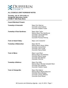 East Garafraxa / Mulmur /  Ontario / Councillor / Dufferin County municipal elections / East Luther-Grand Valley /  Ontario / Ontario / Provinces and territories of Canada / Dufferin County