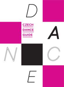 CZECH DANCE GUIDE CZECH DANCE