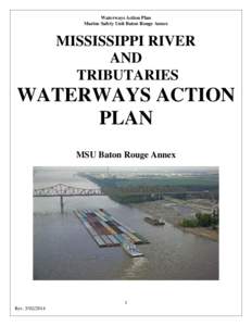 Louisiana / Mississippi River / Gulf Intracoastal Waterway / Intracoastal Waterway / Baton Rouge /  Louisiana / United States Army Corps of Engineers / Sector Commander / Title 33 of the Code of Federal Regulations / Channel / Geography of the United States / Baton Rouge metropolitan area / United States