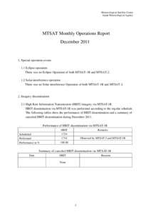 Meteorology / Technology / Multi-Functional Transport Satellite / Long-range identification and tracking / Anahata / 1R / Spaceflight / Japanese space program / Weather satellites